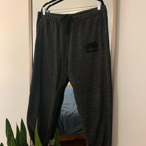 Large Men’s Roots Original Sweatpants - Black Pepper